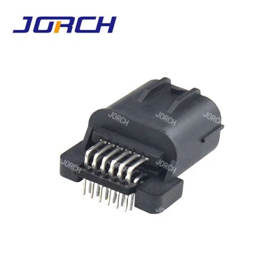 12 উপায় JAE অটোমোটিভ পুরুষ আয়তক্ষেত্রাকার পাওয়ার সংযোগকারী PCB পিনহেডার প্লাগ MX23A12NF1