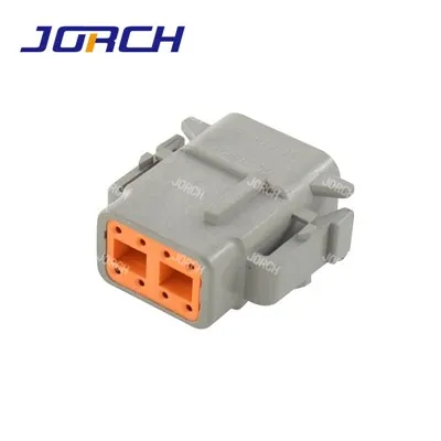 8 ওয়ে হেভি ট্রাক এক্সকাভেটর স্বয়ংচালিত বৈদ্যুতিক সংযোগকারী ডয়েচ ডিটিএম সিরিজ ওয়্যার হারনেস সংযোগকারী ডিটিএম06-8এস